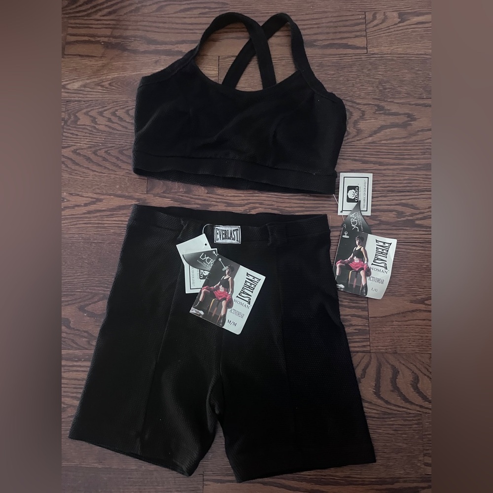 Everlast Black vintage Activewear Set m/l
New with tag